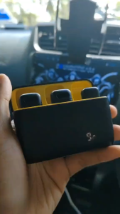 K6 Professional Lavalier Microphone Wireless Microphone with Charging Case Lapel Microphone with Noise Cancellation