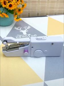 คลิปสีด้วย จักรเย็บผ้าไฟฟ้ามือถือ จักรเย็บผ้ามือ จักรเย็บมือ นอนหรือจักรเย็บผ้าไฟฟ้ามือถือ นอนหรือจักรเย็บด้วยมือไฟฟ้า HANDY STITCH ขนาดพกพา ใช้ถ่าน AA x 4 ก้อน Handheld Sewing Machine ขนาดเล็ก พกพาสะดวก สินค้ามีรับประกัน