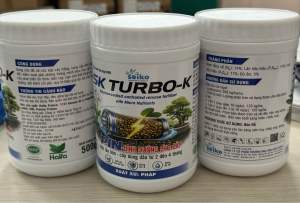 Phân bón NPK nhả chậm có kiểm soát SK TURBO-K đầy đủ đa-trung-vi lượng giải phóng dinh dưỡng theo nhu cầu cây-cây phát triển ổn định- không sốc- bền cây- hạn chế thất thoát- 1 lần bón cây dùng dần 2-4 tháng. Xuất xứ: Pháp