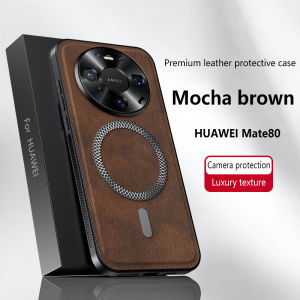 Ốp Lưng Mag-Safe Chống Sốc Mềm Cho Huawei Mate Series 80/70/60/50/40/30 Pro Plus Max 50E/40E - Vỏ Bảo Vệ Camera Bằng Kim Loại