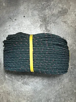 HIGH KUALITI 6mm Nylon P.E Rope Green Nylon Polyethylene Rope 1kg / Tali Hijau 6mm 1kg
