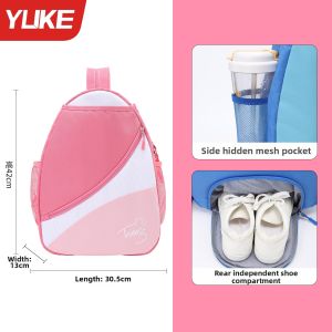YUKE | Tennis and Badminton Racket Multifunctional Waterproof Backpack Large Capacity