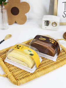 Cheese Cake Roll Baking Box Chocolate Mousse Green Tea Cake Roll Pastry Packaging Box Small Cake Roll Kitchen Cooking Tool