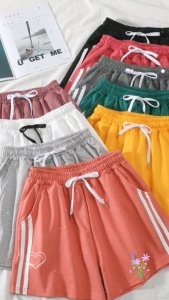 Quần đùi nữ thun cotton mềm mát thoải mái lai ngang (size từ 35kg - 65kg)