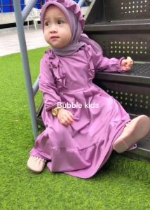 Gamis Sabrina Free Ciput Bayi: Pakaian Anak Perempuan Berkualitas Tinggi