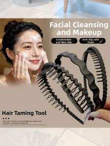 NING ZHOU | Anti-Slip Headband High Top Knot Fixing