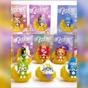 ‼️✨现货✨‼️ReadyStocks 12 Zodiac Angel Monster Block Toys 兼容乐高十二星座月时纪系列 益智 拼装积木儿童积木摆件 玩具 礼物