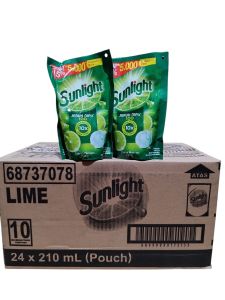 Sunlight Dishwash Refill 210mlx24 Carton Indonesia Pack