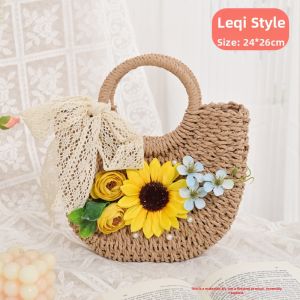 LENIHALC | DIY Knitting Material Bag Gift Handmade Weaving