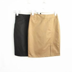 Pull Series Womens Clothing Genuine A- 3-5-1-3 Versatile Short Skirt One-Step Skirt over the Knee Mid-Length Skirt Midi Skirt 81414057