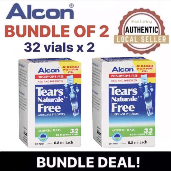 Bundle Alcon Tears Naturale Free Lubricant Eye Drops 32s X 2 Lazada Singapore 2933