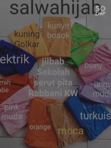 JILBAB SEKOLAH / PENGAJIAN MODEL RABANY ADEM LEMBUT NYAMAN SAAT DI PAKAI