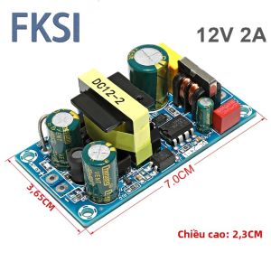 Mô-đun Nguồn Biến Áp Chuyển Đổi AC 85-265V Xuống DC 12V 24V 36V 48V Công Suất 1A-9A Dùng Để Thay Thế Và Sửa Chữa