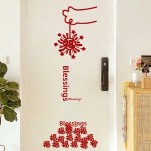 HUANGLISHI | New Decorative Felt Wall Stickers for Home Atmosphere