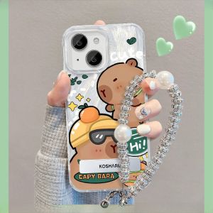 Sup&LV | Anti-drop Protection Case with Wrist Strap for iPhone 15