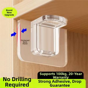 iGOOD-LIVING | Seamless Mounting Shelf Bracket Adhesive