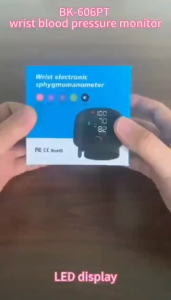 Rechargeable Voice WristBlood Pressure Monitor High BP BloodPressure Machine Digital Automatic HeartRate LCD