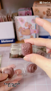 Gôm Bút Chì _Set 4 Viên Tẩy Chì Hình Kẹo Chocola_ Gôm Tẩy Hình Kẹo Socola Dễ Thương Cho Học Sinh Sinh Viên