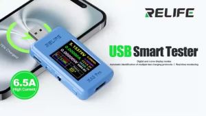 ALAT PENGUKUR TEGANGAN ARUS - USB INTELLIGENT DETECTOR CURRENT VOLTAGE RELIFE RL-XA3 PRO
