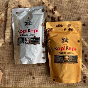 Kopi Kepi ROBUSTA Lanang Premium 250g 100% Original
