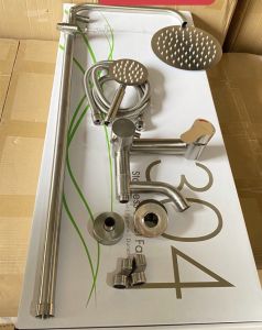 Sen tắm đứng bộ sen tắm nóng lạnh thân vuông bộ sen tắm đứng thân tròn sen tắm tăng áp inox 304 sen tắm nóng lạnh sen cây tắm inox 304 sen tắm inox 304 cao cấp nhập khẩu