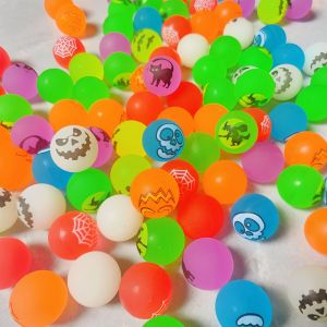 10-50Pcs Luminous Halloween Elastic Ball Birthday Party Will Be A Gift For guests Rubber Bouncing Ball Pinata Filling Prize