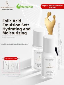 TENDERFLOWER | Folic Acid Hydrating Water and Milk Set for Pregnant Women