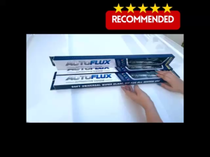 2Pcs Set - AutoFlux Wiper Blade for Mitsubishi Mirage G4/HB 2012 To 2026 / FREE Windshield Glass Washer