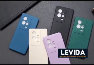 Case Ponsel Tahan Gores: Case Macaron Square IQOO 11