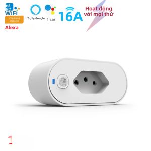Ổ Cắm WiFi Thông Minh EWeLink Tiêu Chuẩn Brazil - Ổ Cắm Hẹn Giờ Điều Khiển Từ Xa Không Dây Tương Thích Với Điều Khiển Bằng Giọng Nói Alexa Google Home