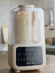 Bear Wall Breaking Machine 1.2L Full-automatic Soft Sound Juice Squeezing Rice Paste Juicer Soybean Milk Machine Household Multi-function Integration Food Processor Blender E08E6