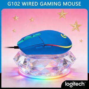 Logitech | 85g Lightweight Logitech G102 Wired Mouse Ergonomic for Office