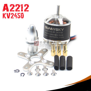 Langyu 2nd Generation Sunnysky Brushless Motor A2212-980 1400 2450KV Quad-Axis Aviation Model Electric Toy Parts for Boys