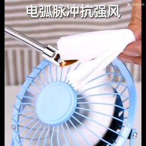 Portable Rechargeable Electric Pulse Ignition Candle Lighter Windproof Flameless Lighter USB Charge