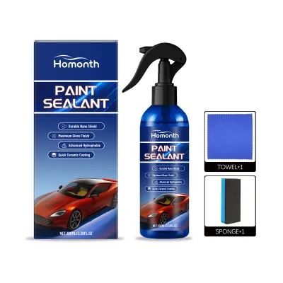Homonth Car Nano Ceramic Coating Spray Wax Polishing Liquid High Protection Hydrophobic Crystal Coating Scratch Repair Car Detailing