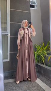 Berlian Set by Spassy x Dumma: Jilbab & Outer Busui Friendly
