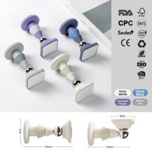 No-drilling Magnetic Door Stop for Bathroom and Kitchen