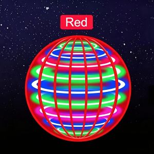 Flying Ball Suspension Color LED Automatic Boomerang Ball Black Tech Magic Ball Flying Toys Gyroscopic Anti Gravity For Children