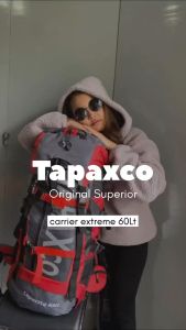 Tapaxco Tas Ransel Pria Tas Gunung Mowgli Carrier Haiking 60L Casual Local Brand