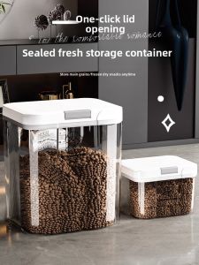 Large Capacity Sealed Storage Bucket for Cat And Dog Food Moisture Proof Pet Food Storage Container Home Organization Tool