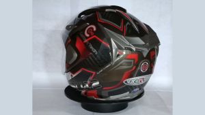 Helm Motor SNI Original Half Face Double Visor Force SU12 Dewasa Pria Wanita