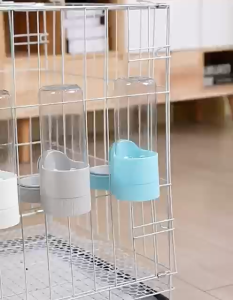 2-in-1 Automatic Cat Feeder and Water Dispenser Set Leak-Proof Pet Food & Water Bowl Durable PP Material New