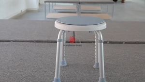 Swivel Shower Stool | Swivel Shower Chair | Height Adjustable & Rotatable 360 Degrees