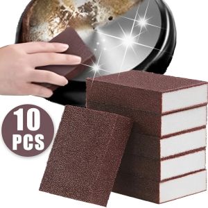 10/5/3/1PCS Kitchen Accessories Emery Magic Sponge for Removing Rust Cleaning Cotton Gadget Descaling Clean Rub Pot Kitchen Tool