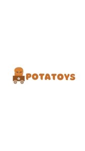 POTATOYS Set Alat Makan Anak 5 in 1 Bamboo Fiber Feeding Set
