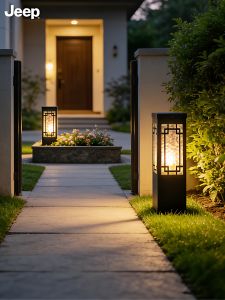 Jeep | Waterproof Outdoor Solar Garden Light Ground Stake
