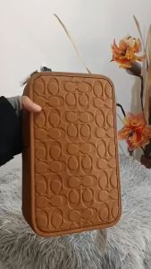 Signature Leather ของแท้ 💯% กระเป๋าคาดอก Coach C9869 SULLIVAN PACK