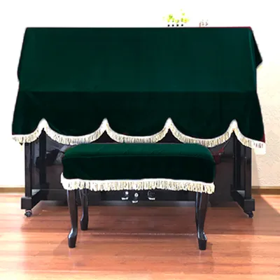 Dustproof Velvet Piano Cover