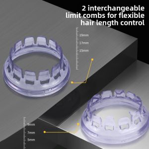 MONLEYTA | Fully Automatic Intelligent Hair Clipper Fly Saucer Bald Head Flat Top Home Use Electric Push mower Razor Sharp Grooming Tools