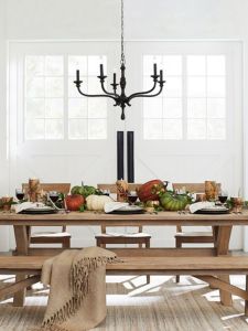 Solid Wood For Home American Style Dining Table Retro Country Distressed Dining Table French Living Room Dining Table Log Rectangular Workbench